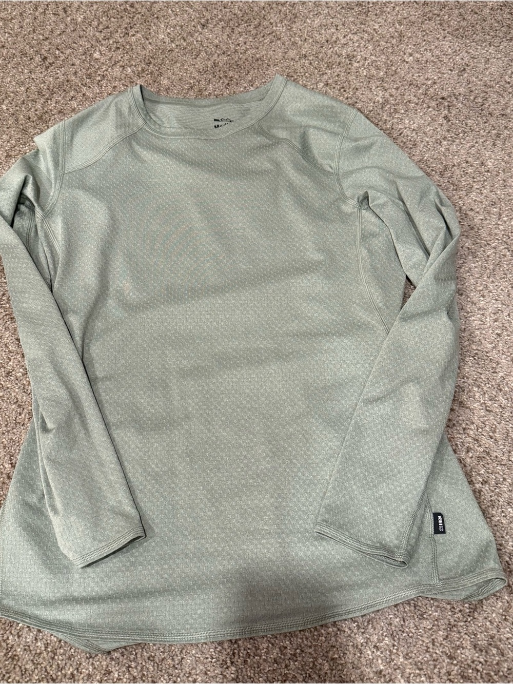 REI Long-Sleeve Performance Shirt - Sage Green